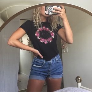 NWOT Vans Floral Tee